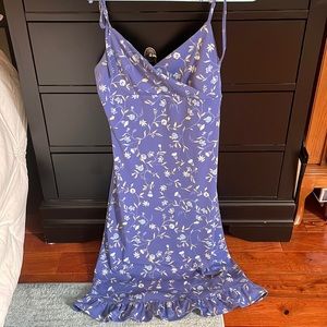 Blue-Lila dress